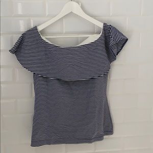 Off the shoulder Ann Taylor blouse